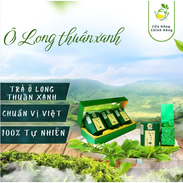 Trà Ô Long Thuần Xanh – Trà Ô Long Chuẩn Vị Việt 100% Tự Nhiên - Trà Ô Long Thanh An Trà