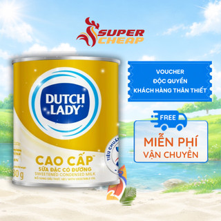  [Hỏa Tốc HCM] Lon Sữa Đặc Dutch Lady Cao Cấp 380g/lon Sale 8.8_SP