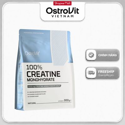 [HŨ/TÚI TÙY ĐỢT] OstroVit Creatine Monohydrate 500g – Hỗ Trợ Tăng Cơ, Tập Nặng Hiệu Quả