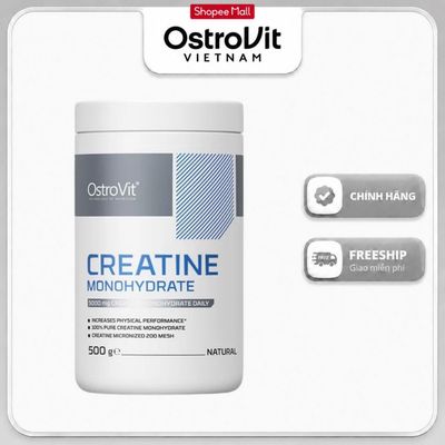 [HŨ/TÚI TÙY ĐỢT]  OstroVit Creatine Monohydrate - Loại 300g/500g/1kg - Creatine Tinh Khiết