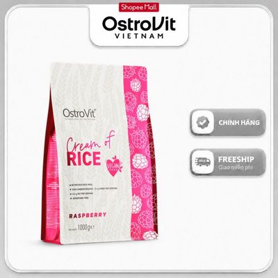 OstroVit Cream Of Rice 1kg – Tinh Bột Gạo Nhanh – Dễ Tiêu – Tăng Năng Lượng Sạch