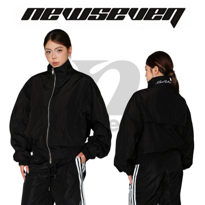 Áo Khoác Gió Nhăn Thêu Chữ NEWSEVEN Cloud Ultra-light Douzip Jacket NAK.522