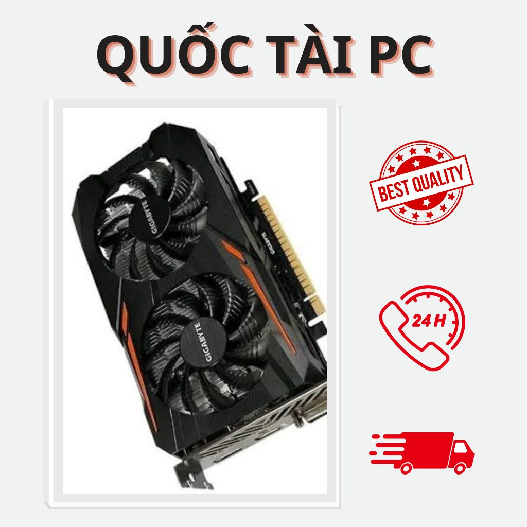Card Màn Hình GTX 1050 2GB 4GB GDDR5 Các Mã - Hàng Chính Hãng