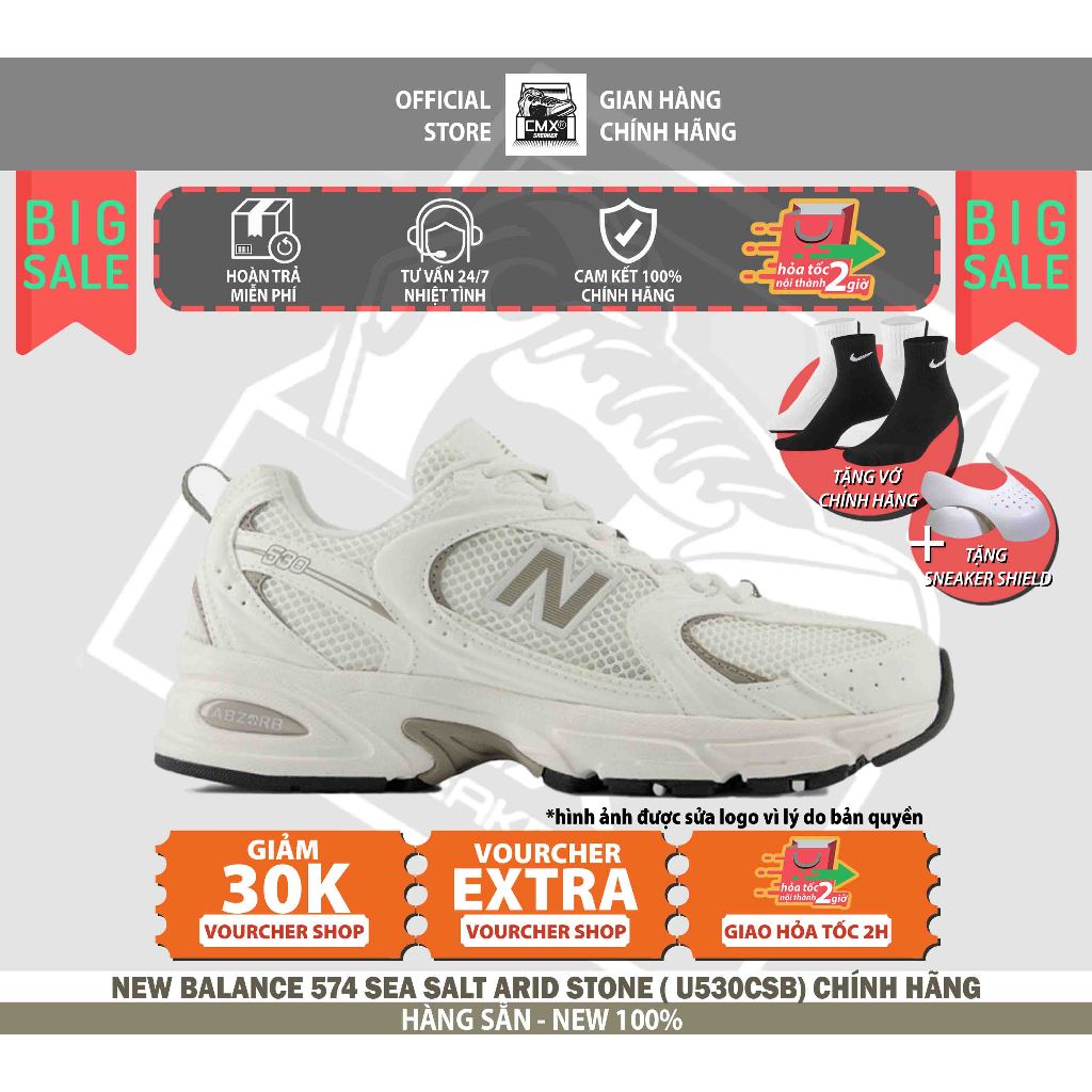 [ HÀNG CHÍNH HÃNG ] Giày THỂ THAO CHÍNH HÃNG NB530 ( U530CSB ) - AUTHENTIC 100%