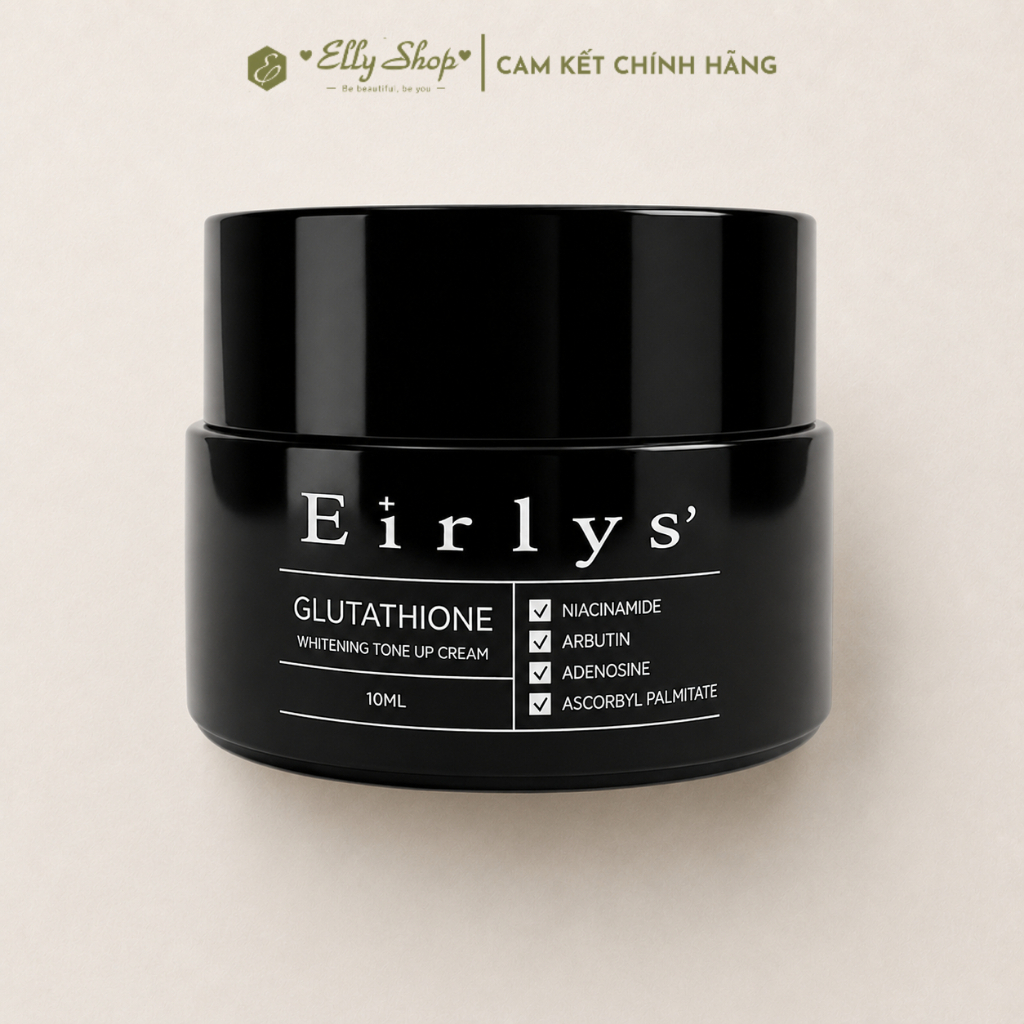 [Mini 10ml] Kem dưỡng nâng tone, giảm thâm nám Eirlys' Glutathione Whitening Tone Up Cream - Ellysho