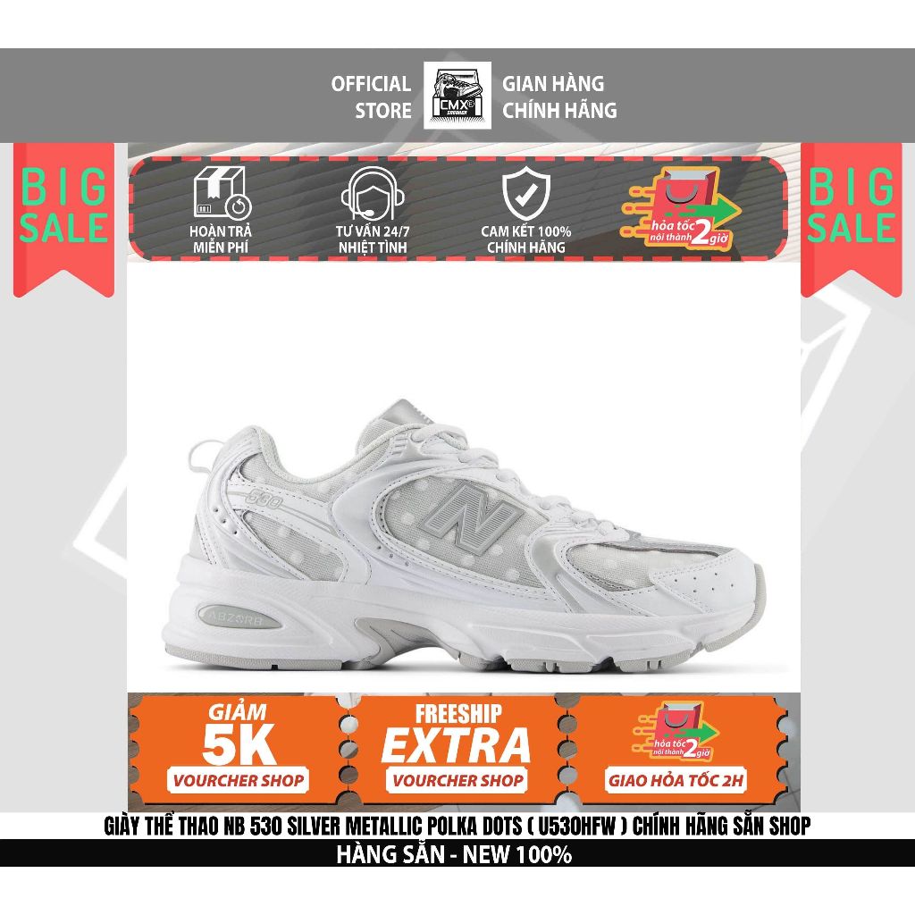 [ HÀNG CHÍNH HÃNG ] Giày THỂ THAO CHÍNH HÃNG NB530 ( U530HFW ) - AUTHENTIC 100%