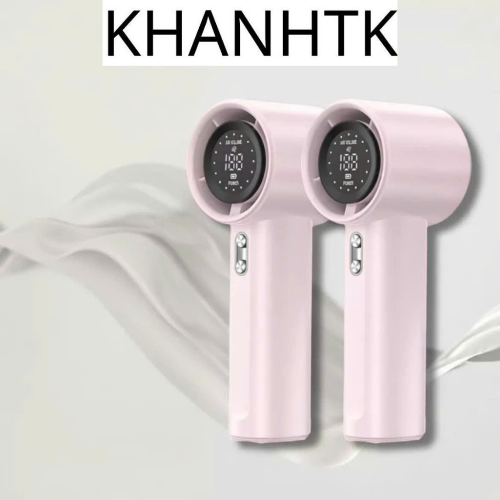 Quạt KHANHTK cầm tay mini M2 5000mAh di động có thể sạc gió mạnh