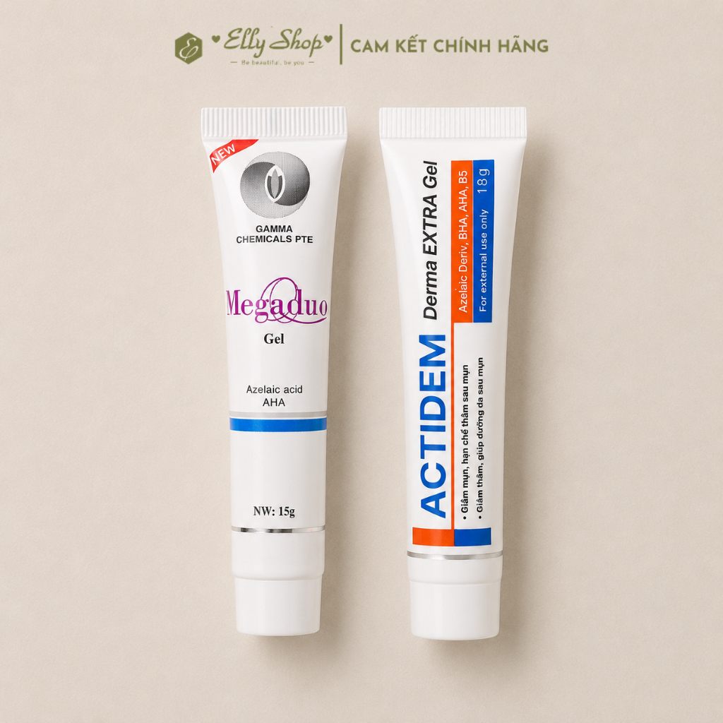 [Công Ty] Gel Chấm Cải Thiện Mụn, Mờ Thâm Actidem Derma Gel / Extra Gel / Megaduo - Chăm Sóc Da Dầu 