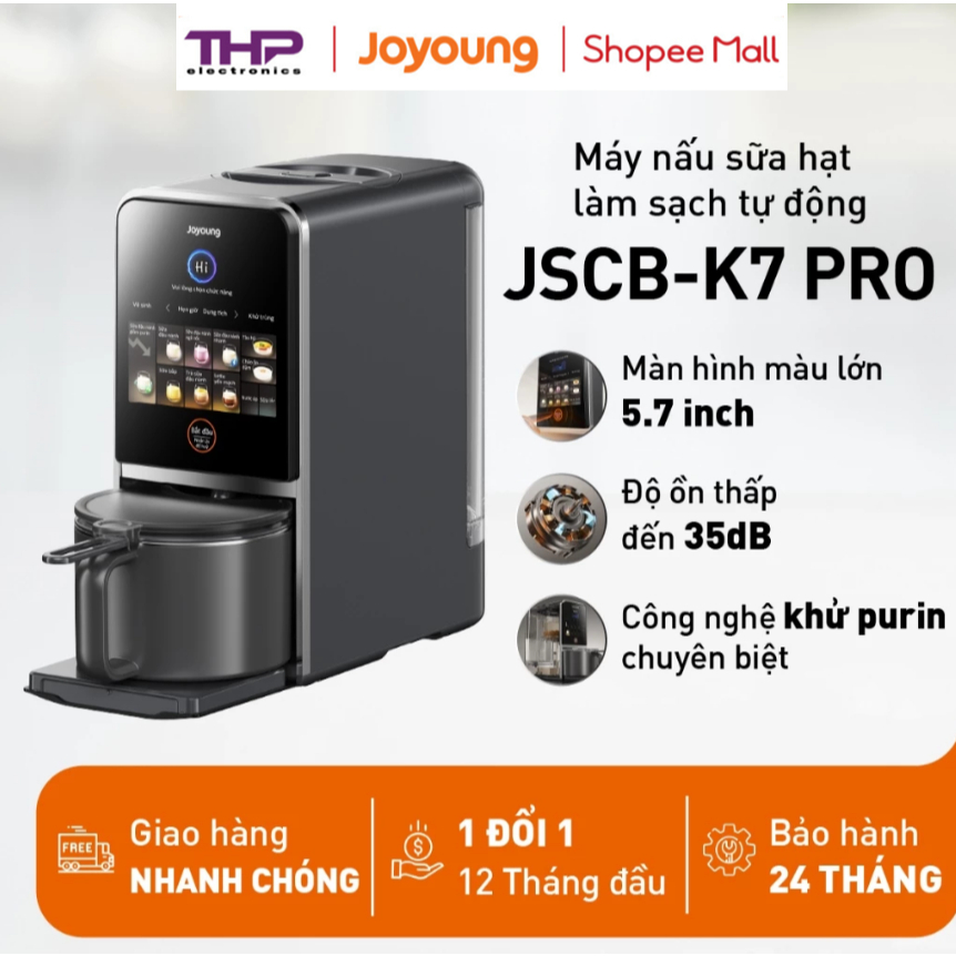 Máy nấu sữa hạt làm sạch tự động JOYOUNG JSCB-K7 PRO - BH 2 năm