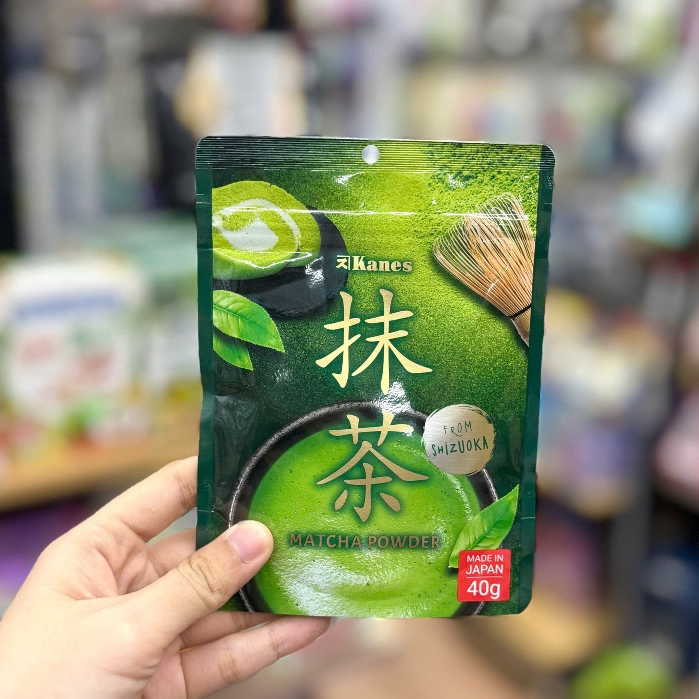 Bột trà xanh Matcha Powder Kanes Nhật Bản 40g