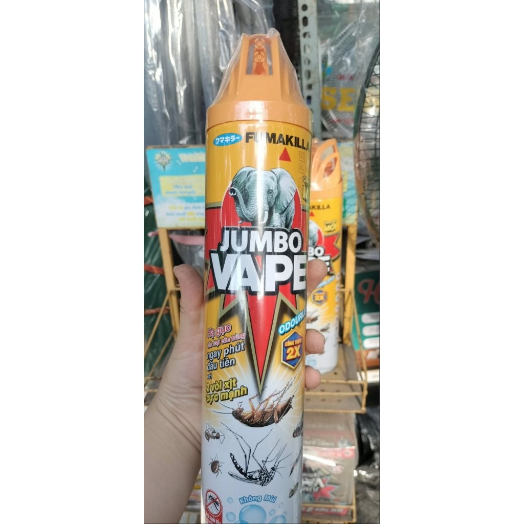 Bình xịt côn trùng không mùi Jumbo
