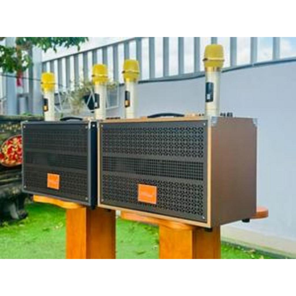 Loa Di Động Karaoke 10 Nút MTMAX B52Plus, Bass 20 Âm Thanh Trung Thực
