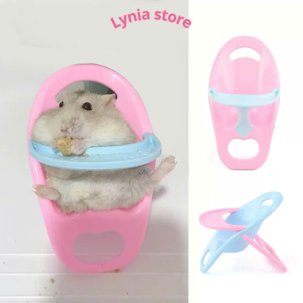 [Lynia] Bàn ăn, ghế ăn cho hamster, thú cưng nhỏ dễ thương - Đồ dùng cho hamster