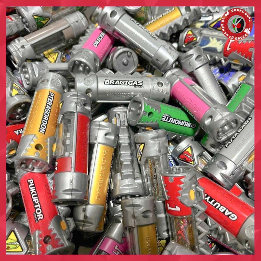 Mô hình đồ chơi chính hãng DX/Candy/GSP Zyudenchi - Zyuden Sentai Kyoryuger