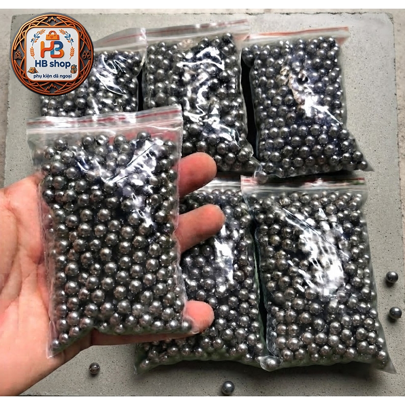 Bi Sắt Xe Đạp Đủ Loại 6mm 7mm 8mm Bóng Đều Đẹp - Túi 0,5kg - 1kg - 2kg Giá Rẻ