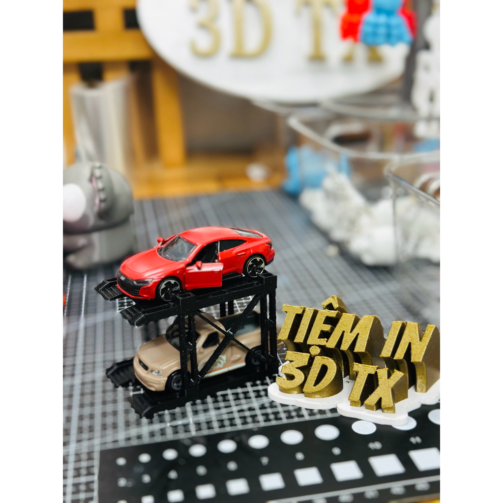 Garage xe 1:64 (4 tầng)