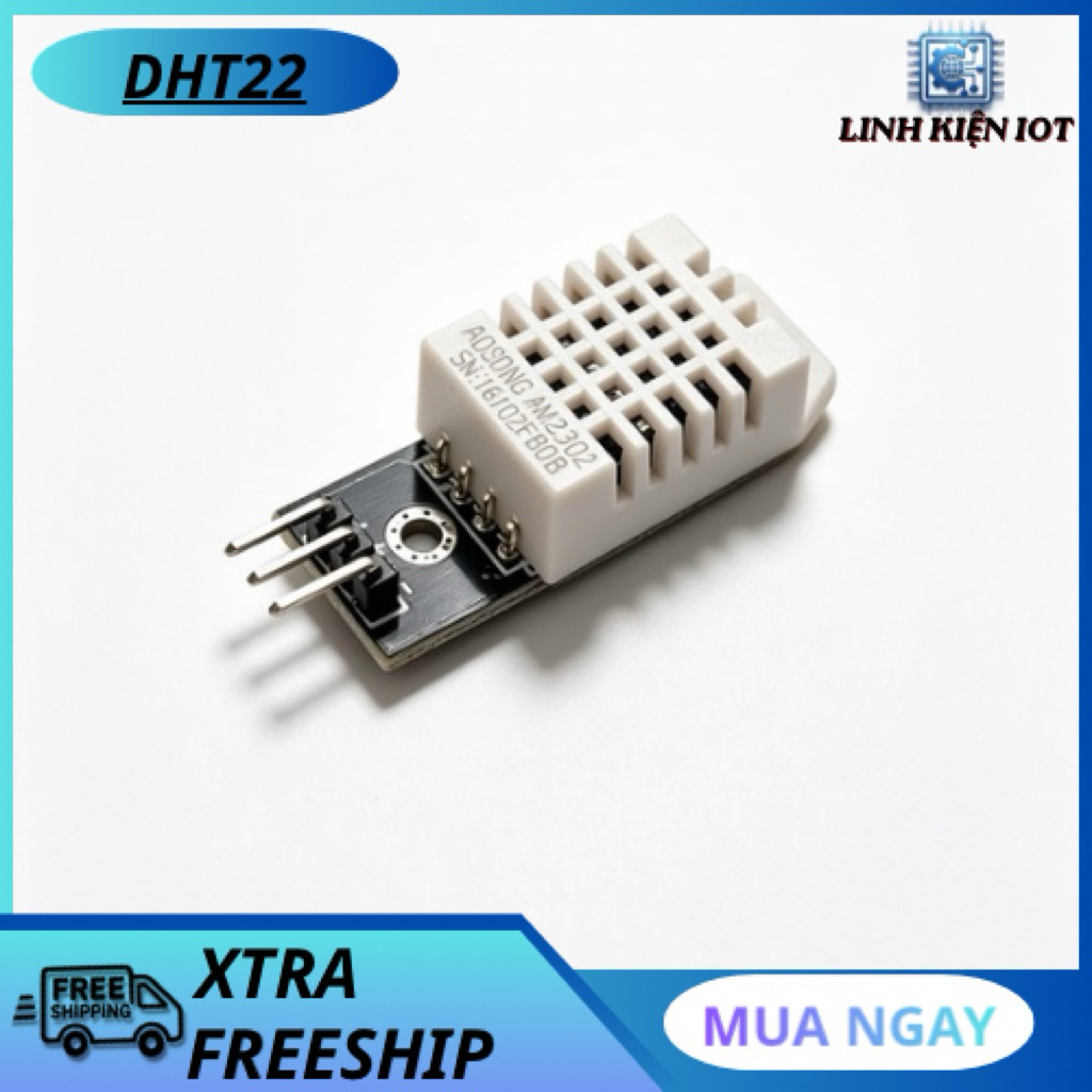 DHT22 Module Cảm Biến Nhiệt Độ , Độ Ẩm