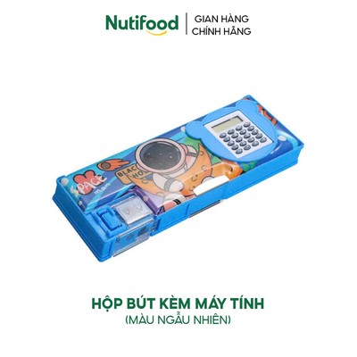 [Quà tặng không bán] Hộp bút kèm máy tính (Màu ngẫu nhiên)
