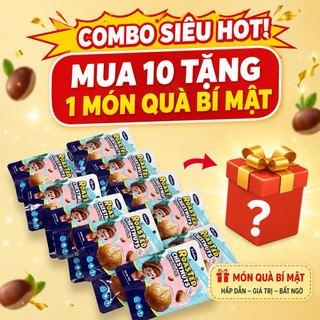 (Mua 10 có quà) Combo 10 gói Hạt dẻ nướng Bibobu gói 80g hàng nhập khẩu - Hongdea Mart