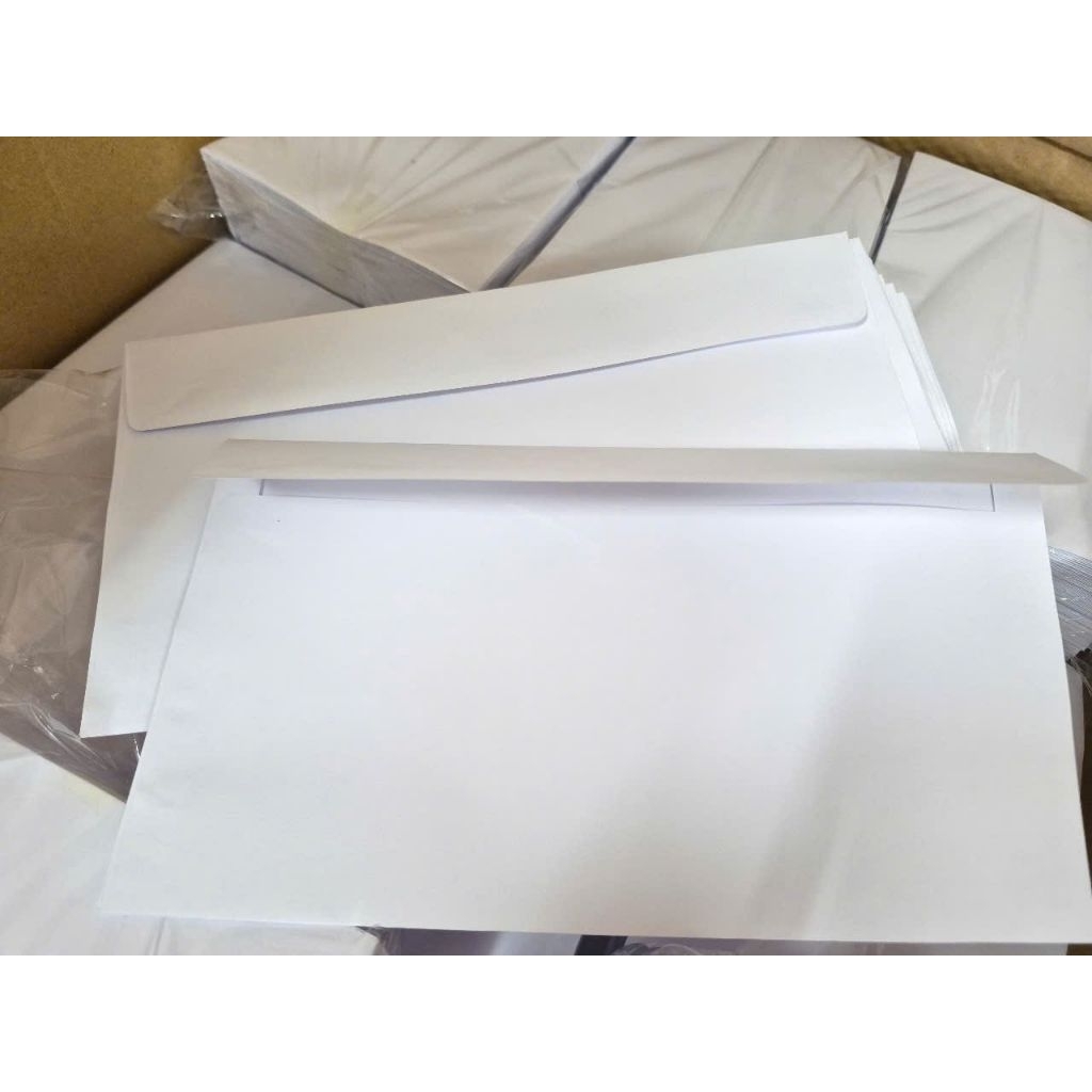Tập phong bì trắng A6 kt 22x12 100gsm 100 cái/ tập