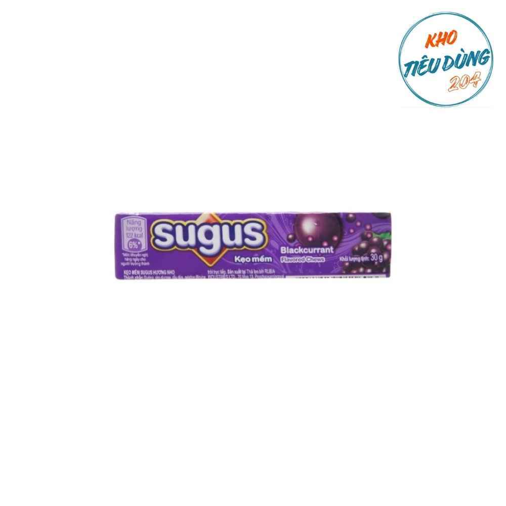 [1 Hộp] Kẹo Mềm Sugus Nho_ Thanh (24 Thanh)_1606 (MH:1644)