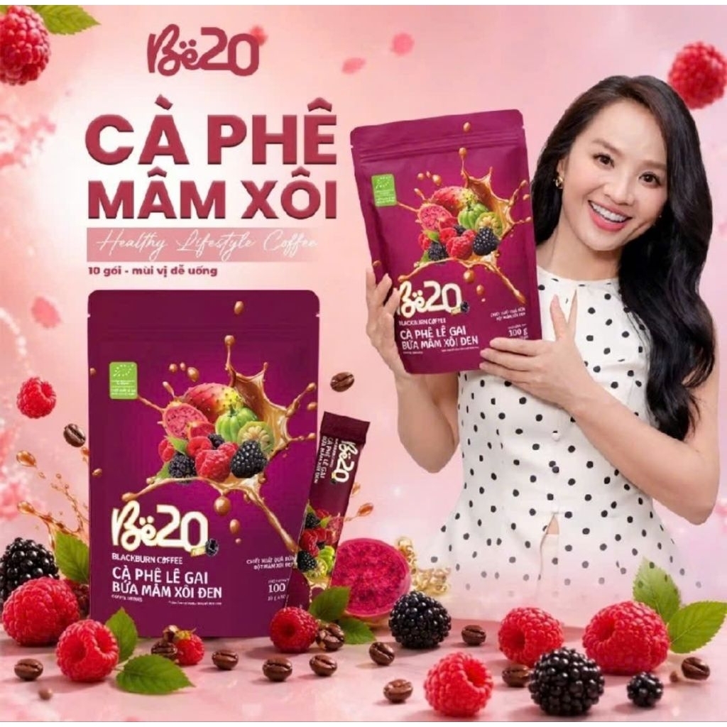 Cà phê Lê Gai Bứa Mâm xôi đen Be20 Túi 10 gói mới nhất 2026