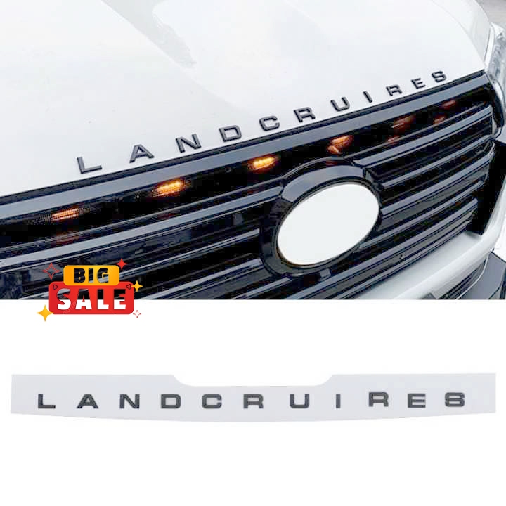 Chữ Nổi Land Cruiser Dán Viền Nắp Capo Toyota Land Cruiser FJ 2026 - Land Cruiser FJ