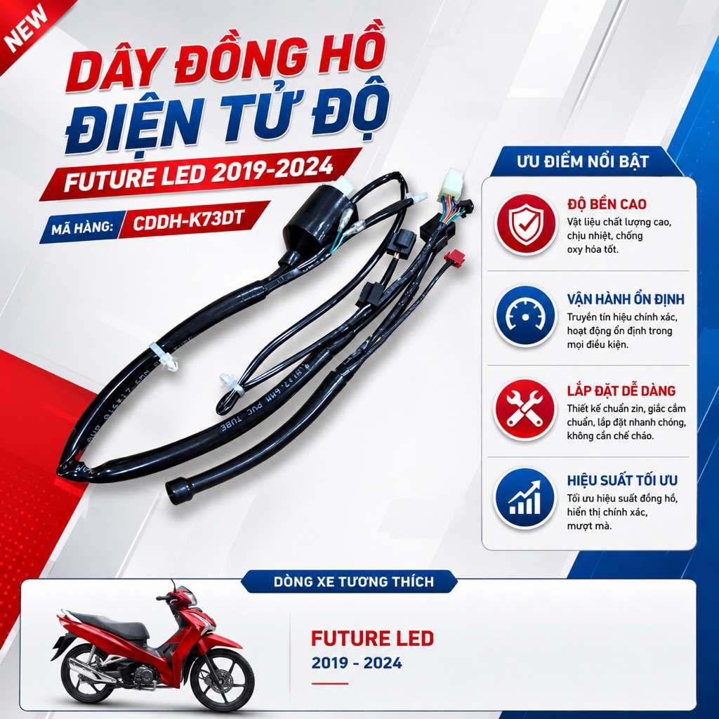 Dây điện đồng hồ Future Led 125 - Dây điện đồng hồ tốc độ Fu LED ( 2018 2020 2022 2025) ( 37224K73V8