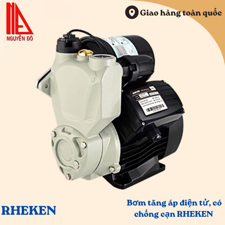Bơm tăng áp điện tử, có chống cạn RHEKEN JLM60-130A/200A/300A/400A, JLM70-600A, JLM80-800A, JLM90-11