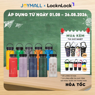 Bình giữ nhiệt LocknLock 897ml Riga Tumbler LHC4160 - Hàng chính hãng, khay lọc trà inox - JoyMall