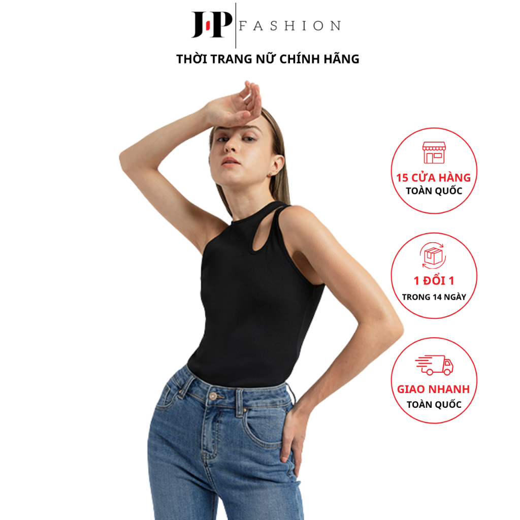 Áo thun ba lỗ J-P Fashion cắt xẻ táo bạo 10107364