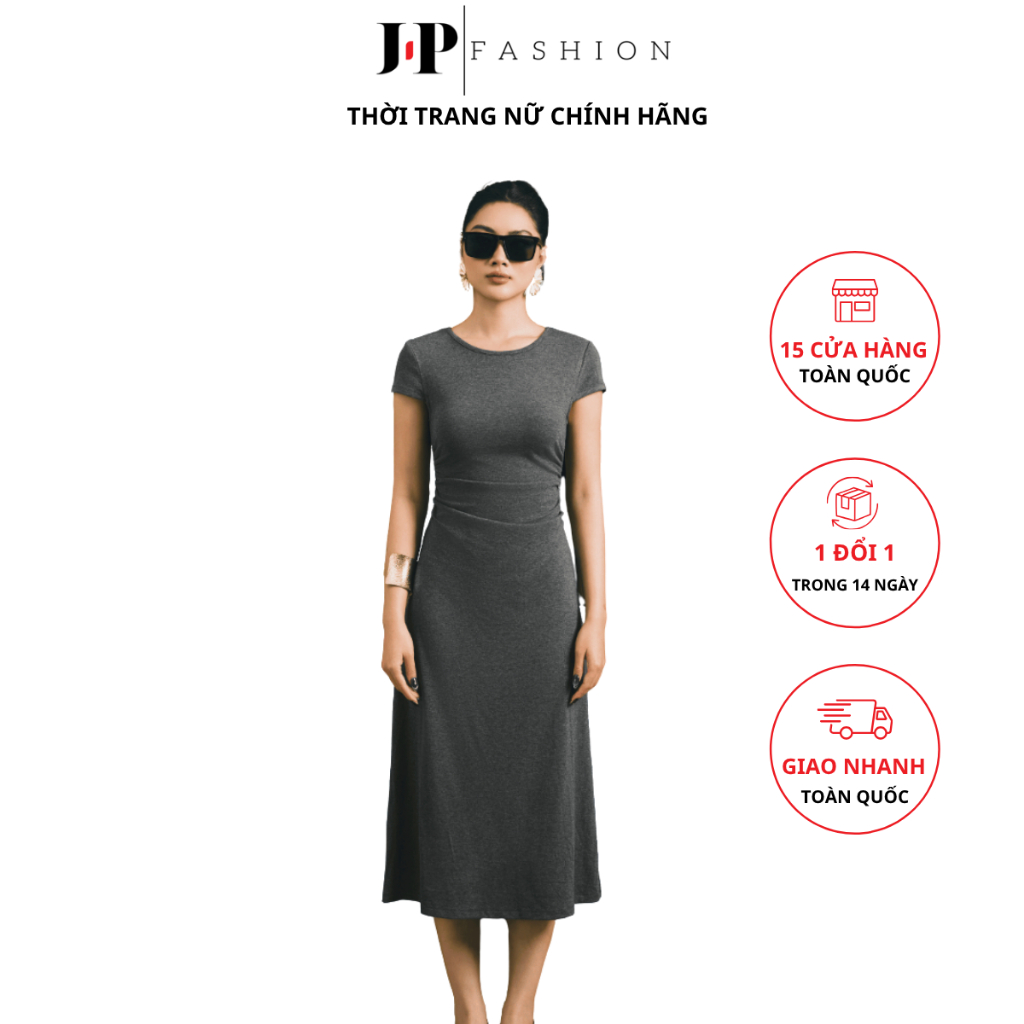 Đầm thun midi - J-P Fashion 12111991