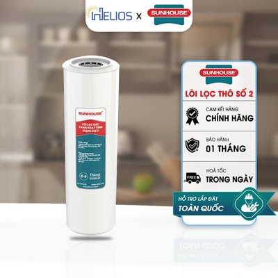 Lõi Lọc Nước Số 2 SUNHOUSE - Lõi Số 2 GAC SHR-LL2