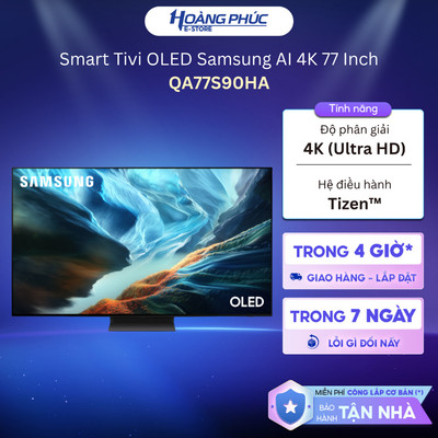 QA77S90HA -  Smart Tivi Samsung OLED 4K Vision AI 77 Inch QA77S90HA {Ship HCM 0Đ}