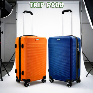 Vali dây kéo trip p808 - size 22inch - bảo hành 60 tháng - nhựa pc+abs cao cấp - vali trip chính hãng