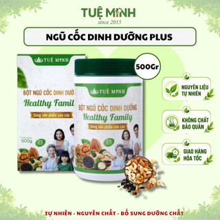Bột ngũ cốc Tuệ Minh, ngũ cốc dinh dưỡng PLUS chính hãng hộp 500g