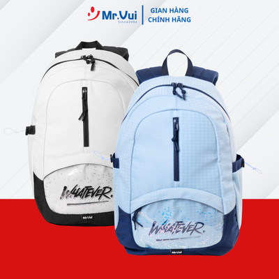 Balo thời trang Mr Vui 1033 hoa văn nam nữ phong cách unisex, vải cao cấp chống thấm nước