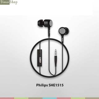 Philips she1515 / she4305 - tai nghe kèm micro, driver 12.2mm, bass mạnh cho nghe nhạc, chơi game