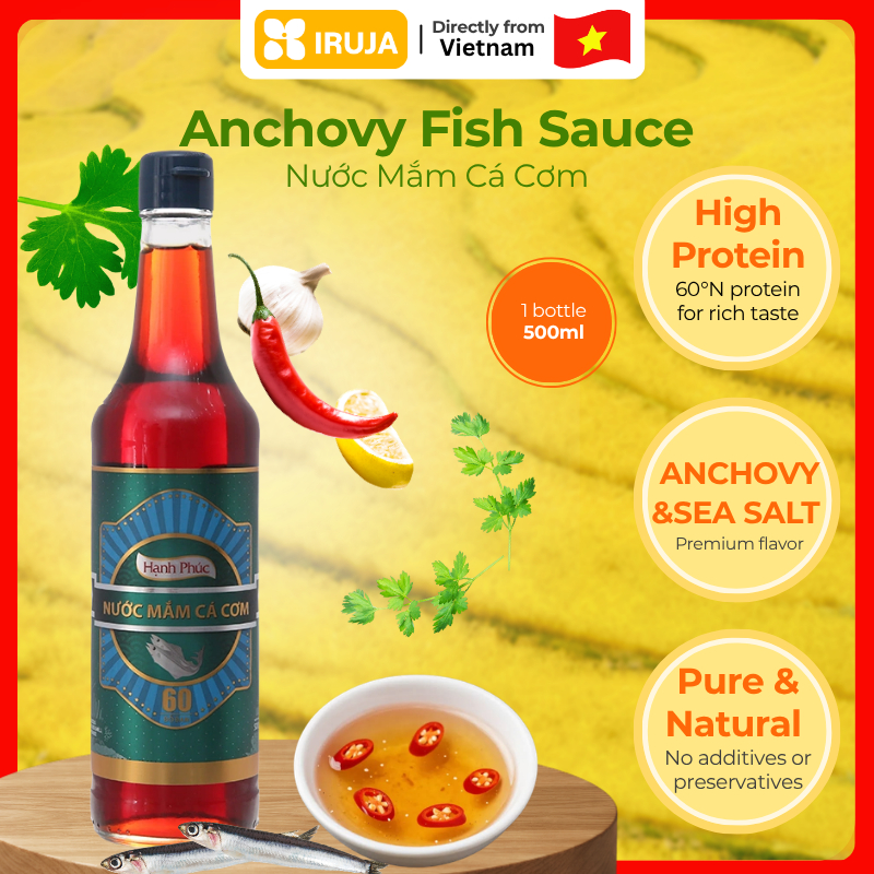 [IRUJA] Vietnam Nước mắm Hạnh Phúc 60N 500ML