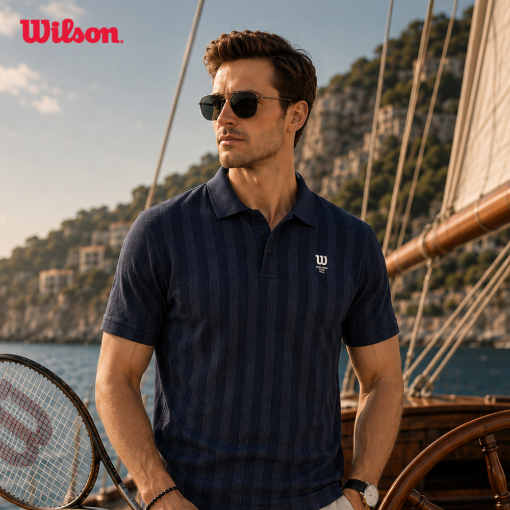 [ĐỘC QUYỀN ONLINE] Wilson Game Point Seamless Áo Polo Thê Thao Nam WM00239411