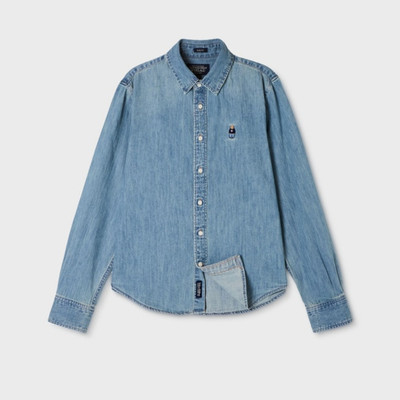 Áo Sơ Mi WHO.A.U Steve Denim Shirts(Slim fit)_WHYJGB921F