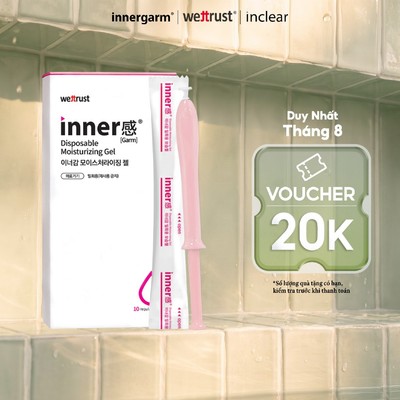 [CẤP ẨM CHUYÊN BIỆT] Bút Gel Phụ Khoa Innergarm màu Hồng, Cấp Ẩm & Tăng Cảm Giác Gần Gũi