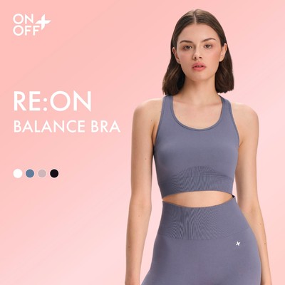 RE:ON CORE FIT | Áo bra thể thao dệt liền dòng co giãn linh hoạt, giữ form ổn định ONOFF - 16TB26A585