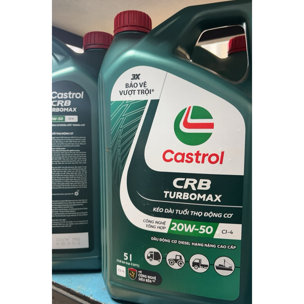 Castrol crb turbo 20w50 5lit