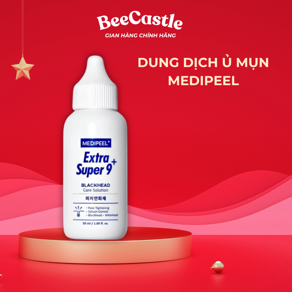 Dung dịch ủ mụn đầu đen Medipeel Extra Super 9+ Blackhead