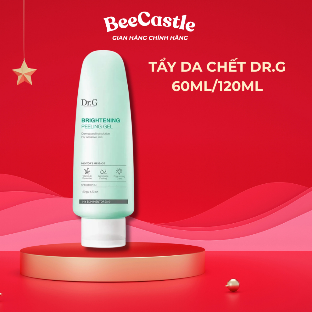 Tẩy da chết dạng gel Dr.G Brightening Peeling Gel tuýp 120g