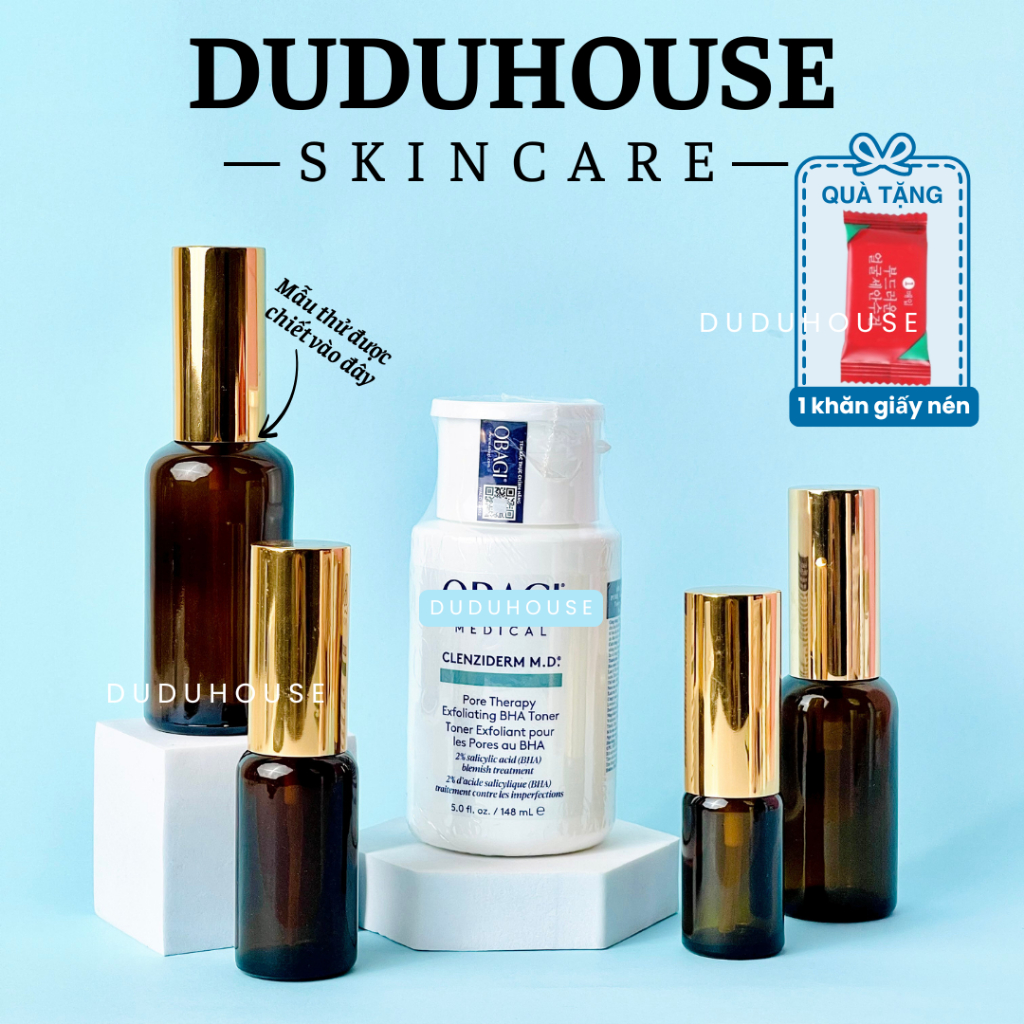 [HÀNG CÔNG TY] Tẩy Tế Bào Chết Giảm Mụn Kiềm Dầu BHA 2% sạch sâu lỗ chân lông 50ml Duduhouse