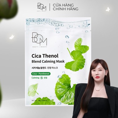 Mặt Nạ Dưỡng Ẩm & Dịu Da B.O.M Cica Thenol Blend Calming Mask 25g