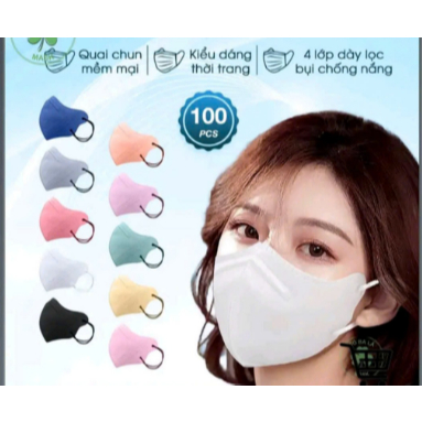 (6A Mask) Khẩu trang 6A mask công nghệ Hàn dày 5 lớp N99 kháng khuẩn, hàng chính hãng