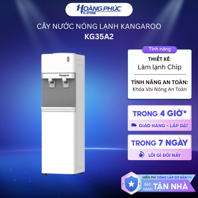 Cây Nước Nóng Lạnh Kangaroo KG35A2 500W {Toàn Quốc}